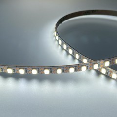 5mm 140 LED, 8mm 180 LED single color 3000K 4000K 6000K single cut 24V LED strip