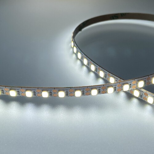 5mm 140 LED, 8mm 180 LED single color 3000K 4000K 6000K single cut 24V LED strip