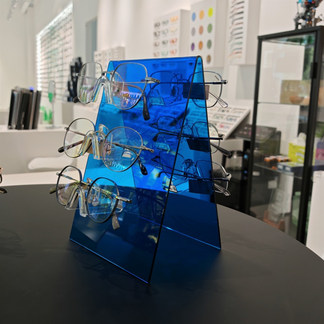 카드 홀더 양면 파란색