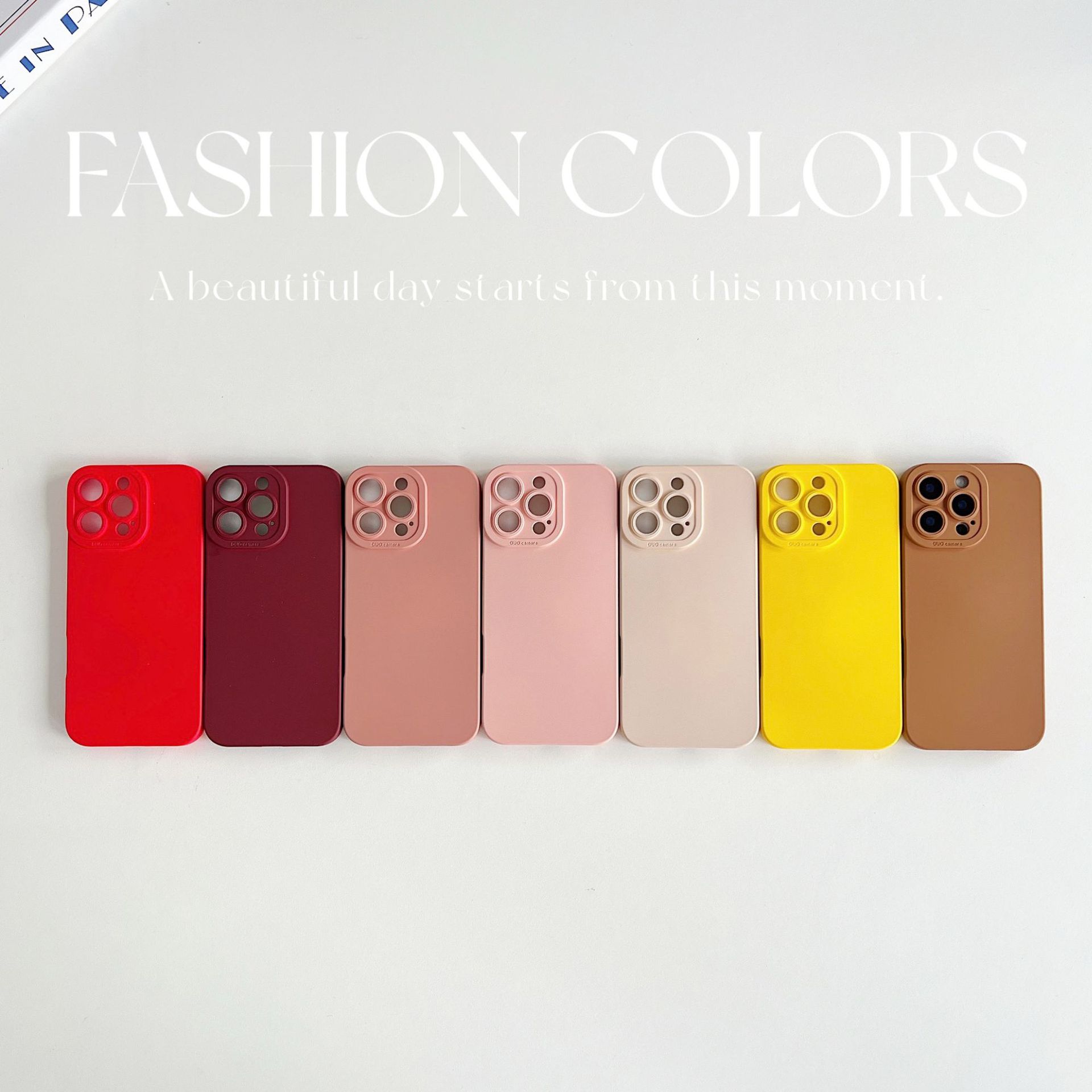 55g Weight iPhone Applicable Brands Phone Cases Classification tpu Material Solid Color Pattern Simple Style Style Tpu Solid Color Simple Style Phone Cases Phone Accessories 29