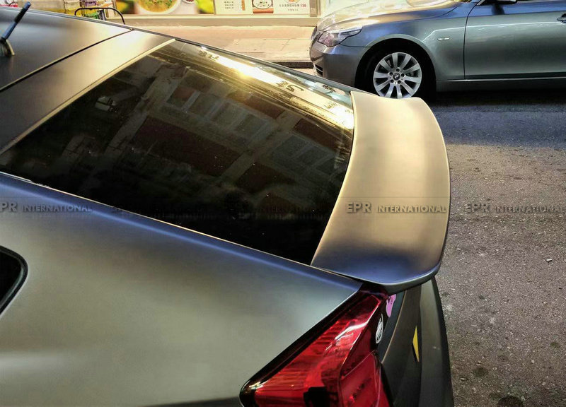 Suitable for Toyota Prius Zvw30 Modification Carbon Fiber L-Style Rear Wing Rear Fixed Wing Non-Destructive Installation