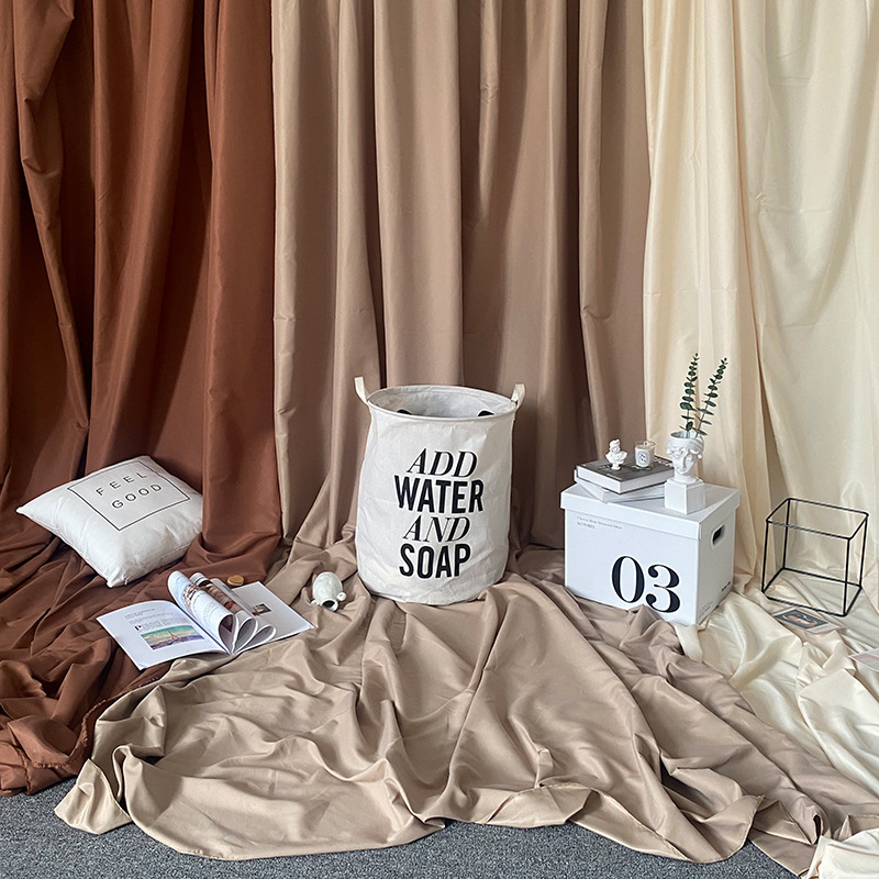 Background Cloth for Influencer Live Streaming, Wall Decoration, Wedding Setup, Room Photography Props, Dining Table and Chairs, Modern Minimalist