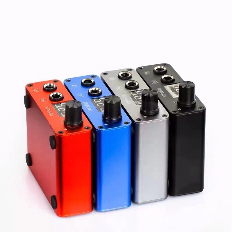 Fuente de alimentación para tatuajes Tuffking 1.5A, voltaje estable, corriente completa, múltiples velocidades, pantalla LCD, fuente de alimentación para tatuajes transfronteriza.