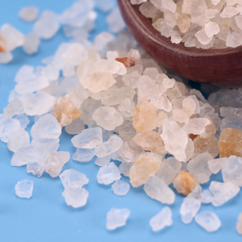 粉色盐沙 巴基斯坦岩盐颗粒 盐画盐屋盐房汗蒸房装修用盐粒 粉盐