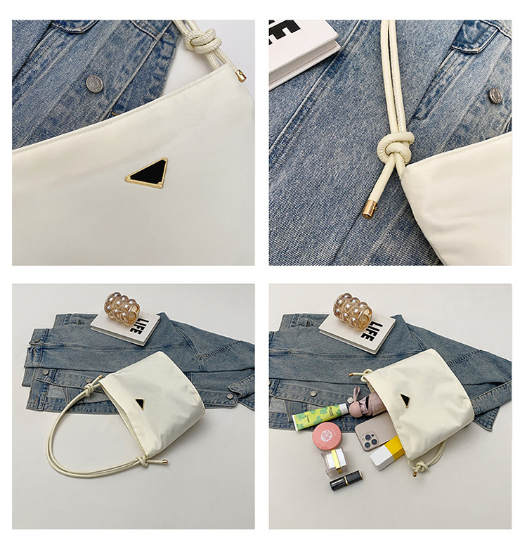 2025 New Korean-style fashionable and niche single-shoulder bag, hand-held trendy and casual bucket bag, women's commuting crossbody bag for work undefined