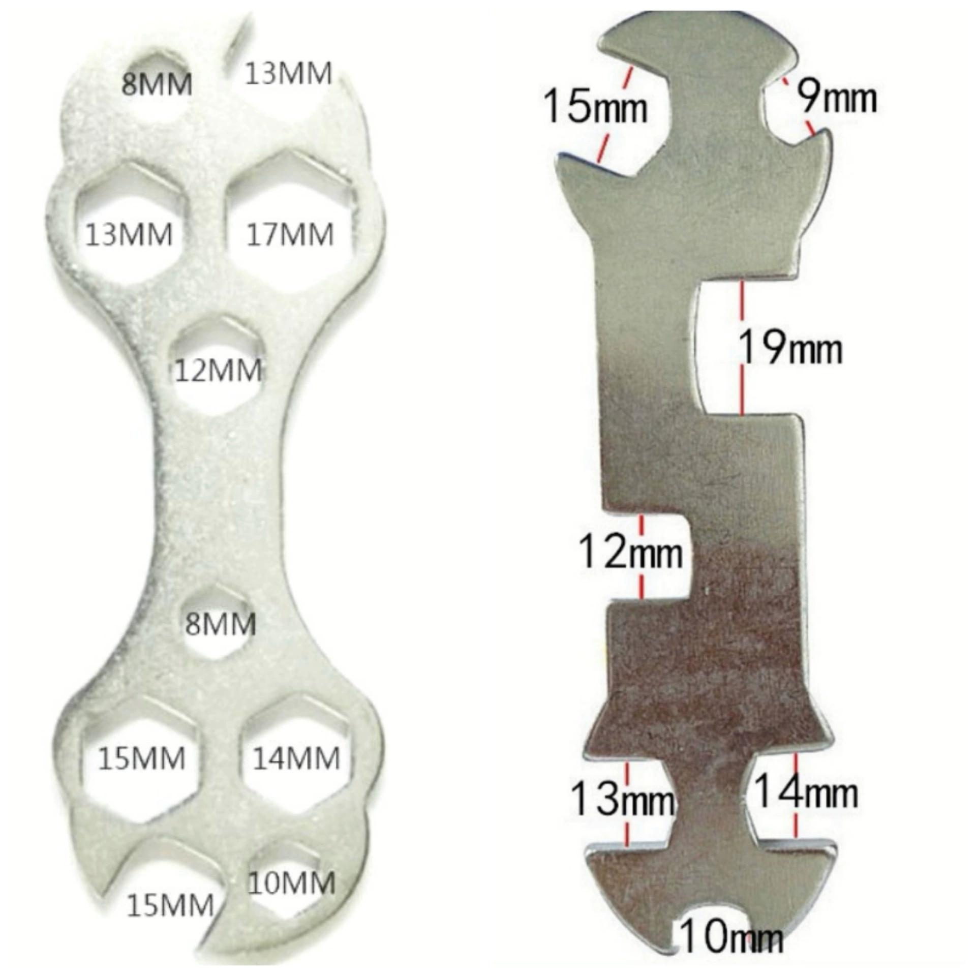 Оптовый внешний открытый кольцевой ключ инструменты для ремонта велосипеда Многофункциональный цветочный ключ велосипедные аксессуары инструменты