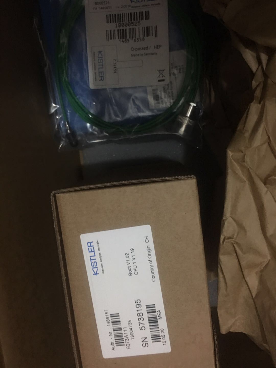 快捷+空运+德国KISTLER	6172AAE	传感器及系列产品