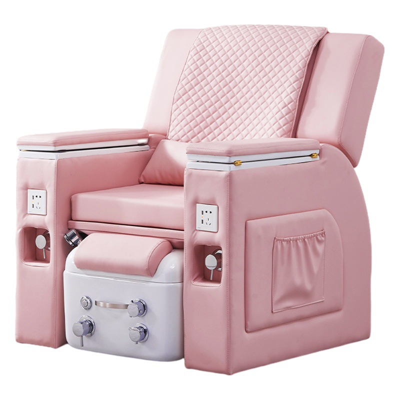 Sillón de manicura, sillón para pedicura, tatuaje eléctrico de cejas, extensión de pestañas, cuidado de pies, bañera multifuncional todo en uno para pies, terapia de masaje eléctrico para pies.