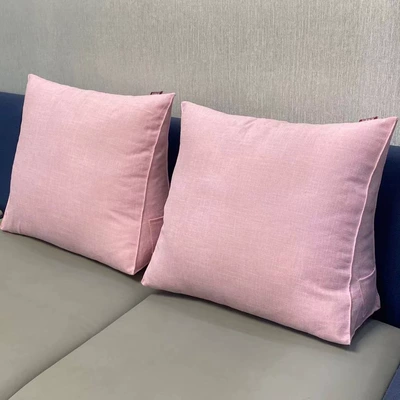 Waist support — support pillow, plush pillow - linen-romantic-pink-single-large-size-584820cm
