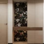 卧室叶子无缝法式壁布