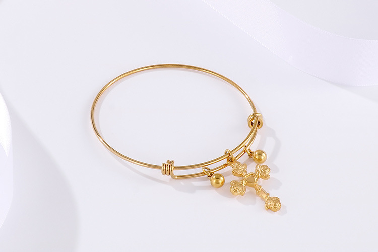 304 Stainless Steel Material PVD Coated 18K Gold Plated Geometric Titanium Steel Fashion Waterproof Non Tarnish