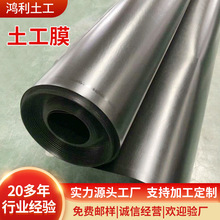 鱼塘防渗膜蓄水池护坡藕池防渗土工膜垃圾填埋场沼气池HDPE土工膜