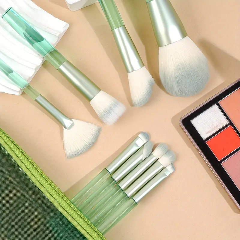 Cute Multicolor Artificial Fiber Plastic Plastic Handle Makeup Brushes display picture 8
