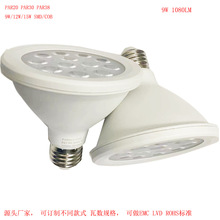 红光 蓝光 彩光15珠 LED PAR20 PAR30 PAR38塑包铝射灯 多孔PAR灯