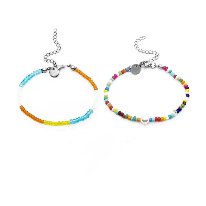 bkpp spring limit ~ pp same bracelet with your heart interpretation of my love handmade color beaded chain peripheral
