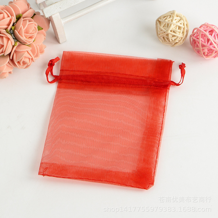 结婚庆用品喜庆喜糖袋子创意回礼瓜子糖果纱袋 包装饰品沙袋