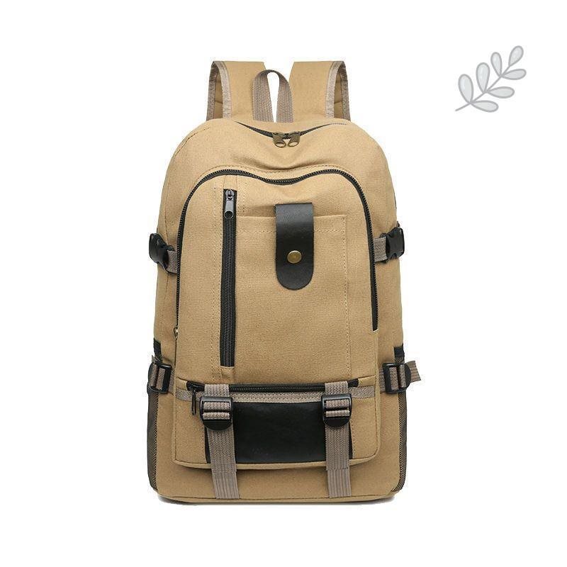 Mochila sitio de construcción lona resistente al desgaste herramientas de hombre mochila mochila de gran capacidad mochila simple mochila de viaje