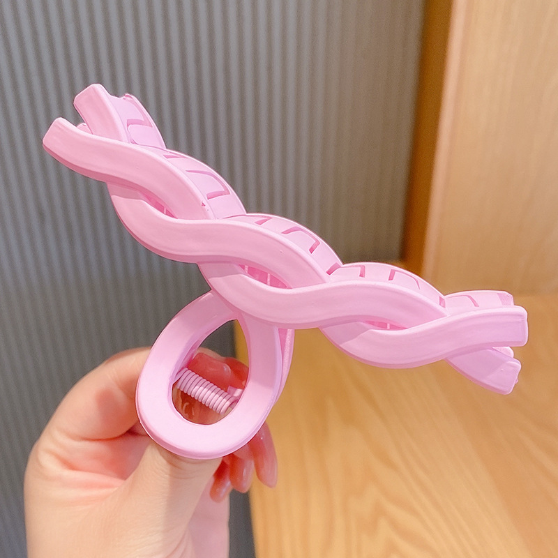 Celebridad de Internet 2021 nuevo baño lindo horquilla clip de pelo hembra espalda Cabeza horquilla clip de tocado temperamento tiburón clip