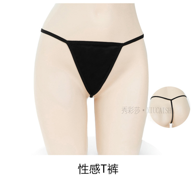 Xiuaisha Secretary Roleplay Lingerie Set with Cross-Strap Top, Mini Skirt and Thong — detail image 21