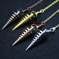 Cross-border jewelry accessories origin source independent station European and American jewelry metal pendulum four-color pendulum ornaments