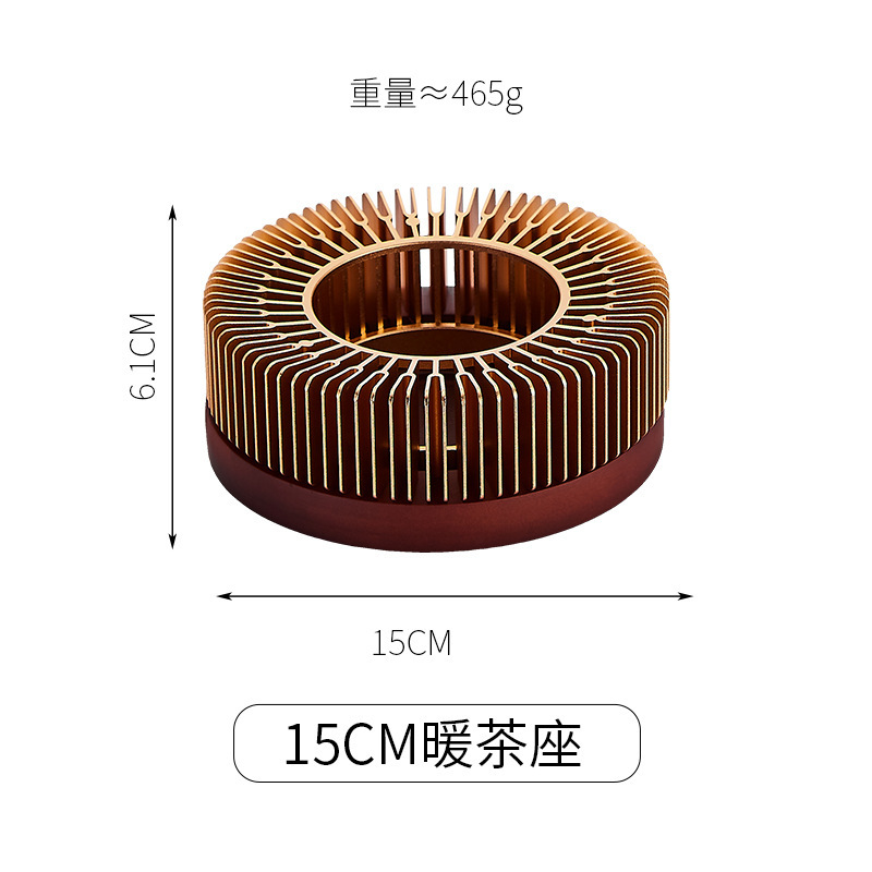 温茶炉ろうそく加熱台座が精巧で透かし彫りされた茶道が小さくて豪華で暖かい茶炉日本式ホテルレストランが業務用です。|undefined