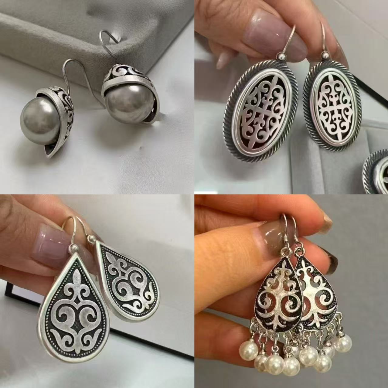 Ethnic retro universal elegant sophisticated earrings
