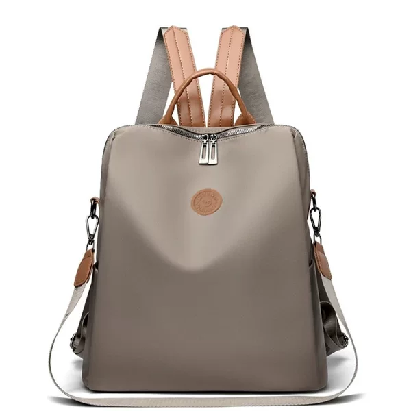 Women's Backpack 2025 New Trendy Simple Versatile Oxford Cloth Lightweight Large Capacity Travel Commuting Shoulder Bag