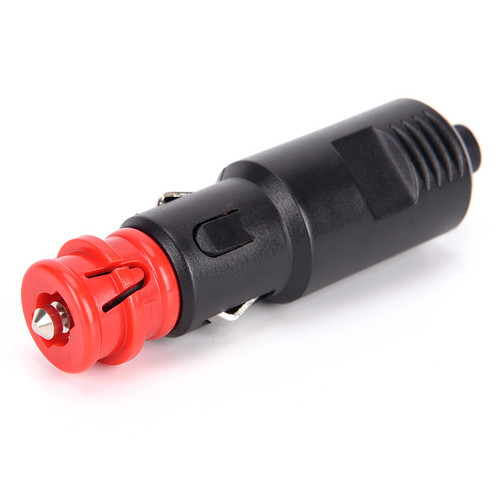 Welding-free high-power car vacuum cleaner air pump cigarette lighter plug 12V24V European cigarette lighter male plug