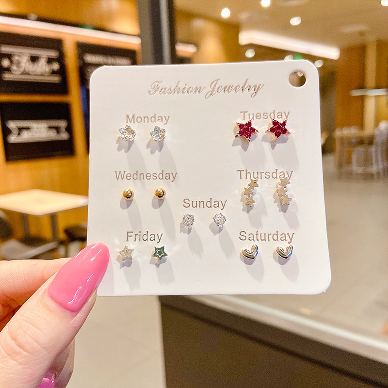Anchorro aretes rojos 2026 explosión lujoso ligero alto sentido nuevo aretes de estilo de Hong Kong aretes rojos retro aretes para mujeres image 18