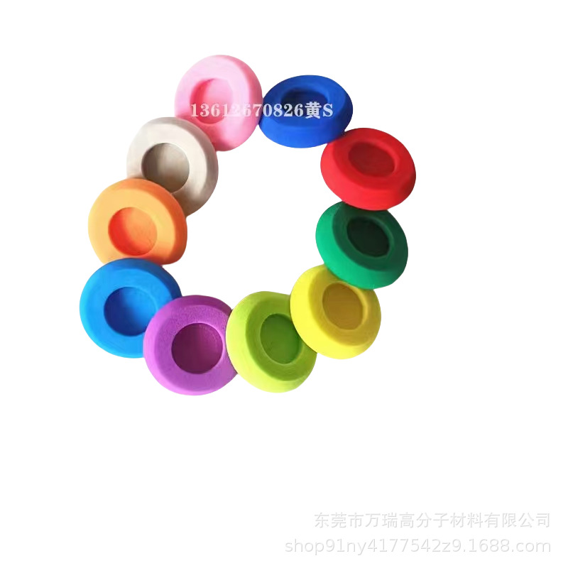 适用于各种头戴式耳机 可直接裸露于耳壳外 外形美观 材质柔软