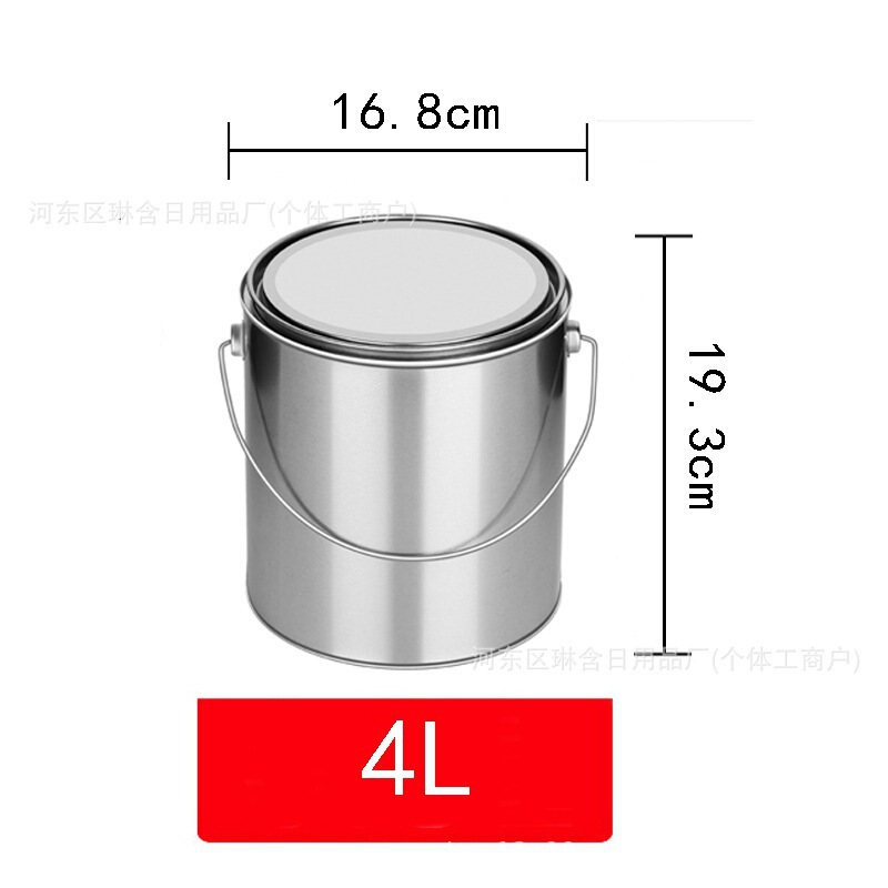 超厚焚烧桶大容量铁桶油漆桶 防锈水桶 马口铁不锈烧|undefined