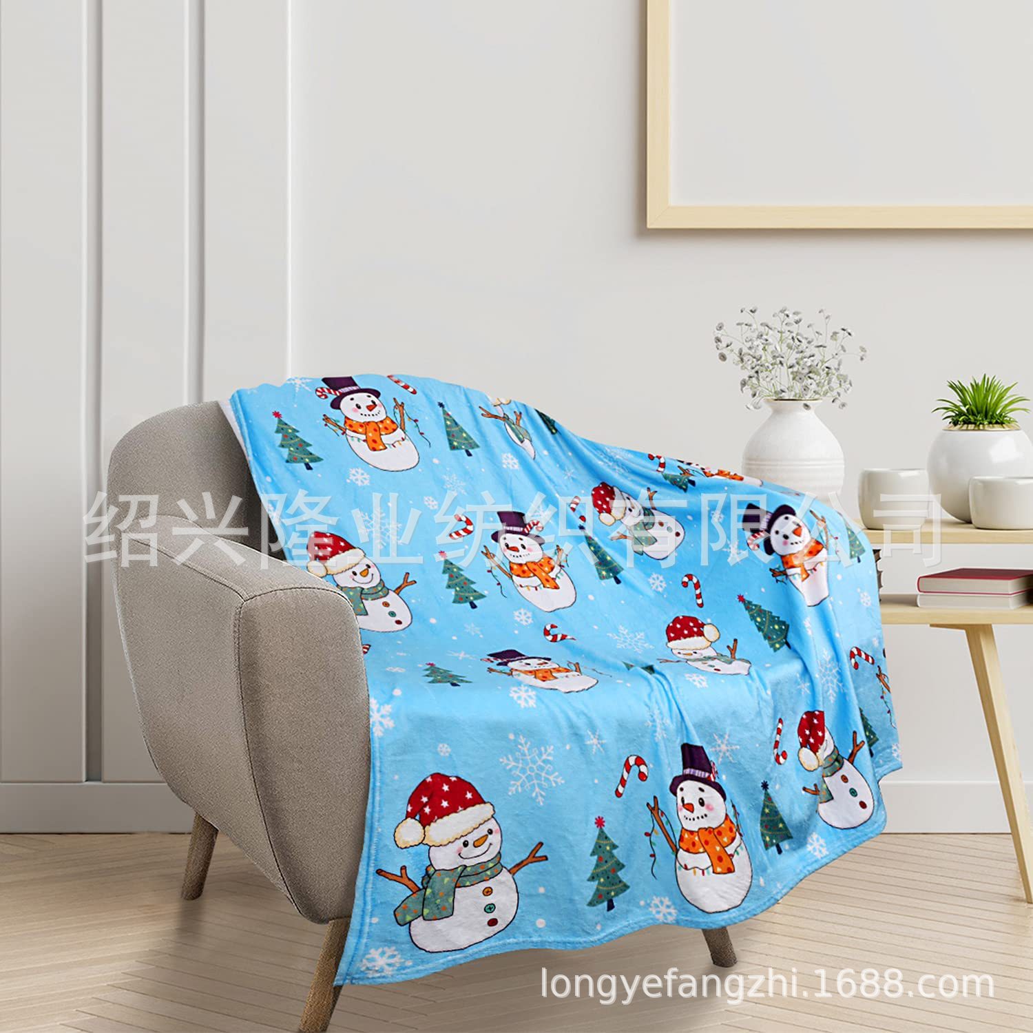 Textile flannel duvet