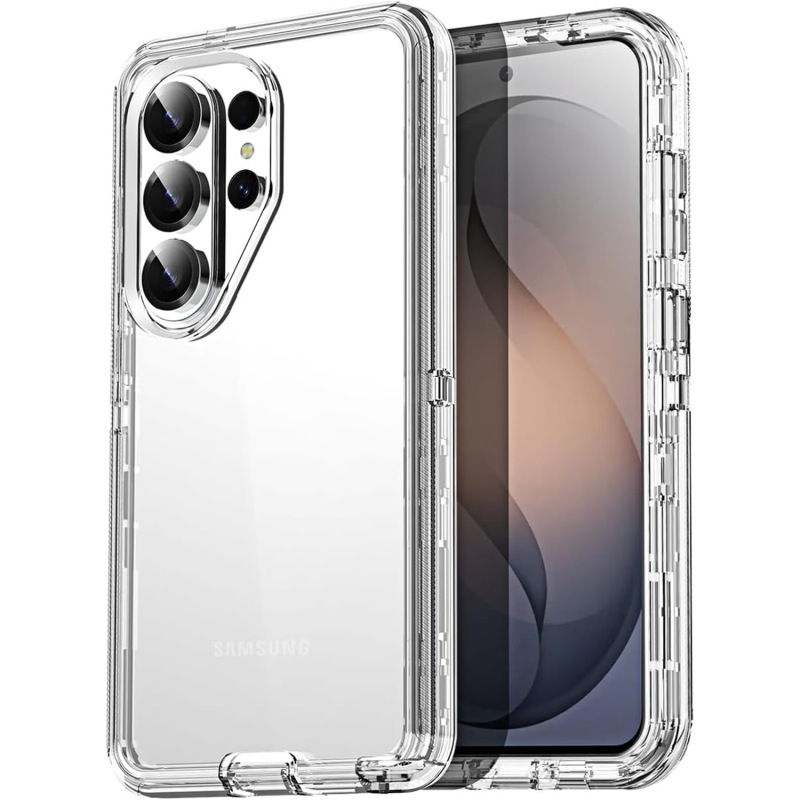 Ott Neutral Mobile Phone Case Suitable for Samsung S26Ultra Protective Case S25 Transparent Anti-Fall Protective Case S24 Cross-Border 3