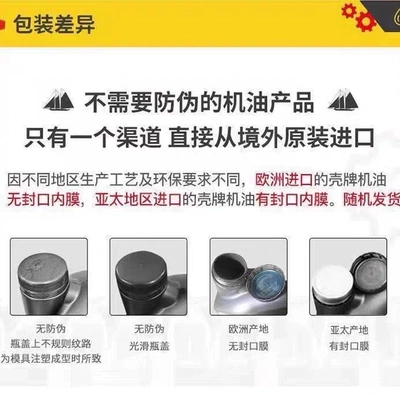 Grey Shell 5W-40 fully synthetic: Gasoline Engine Oil