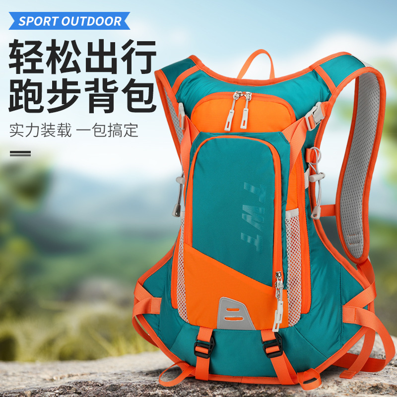 Capacious sports backpack for hiking