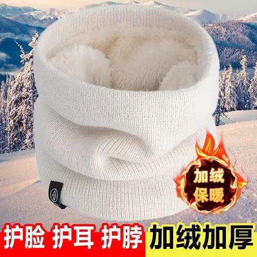 Thermal Fleece Neck Gaiter for Men and Women - Winter Warmth, Neck Protection, Outdoor Cycling Windproof, Thick Scarf, Running Cold Face Mask