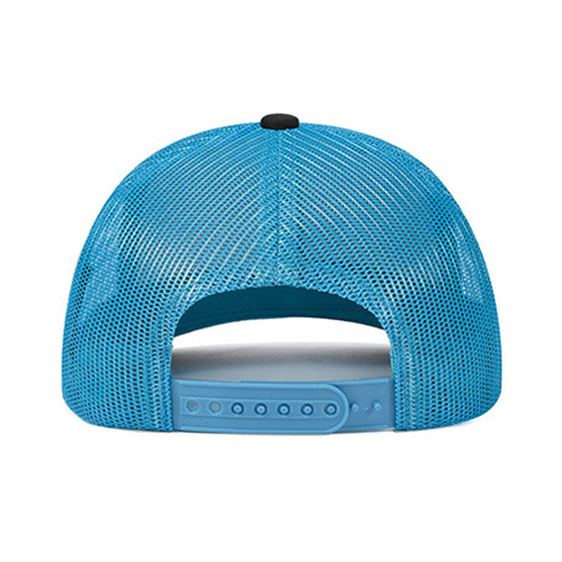 Breathable Mesh Trucker Hat For Men, Stylish Solid Colour Cap_voghion.com