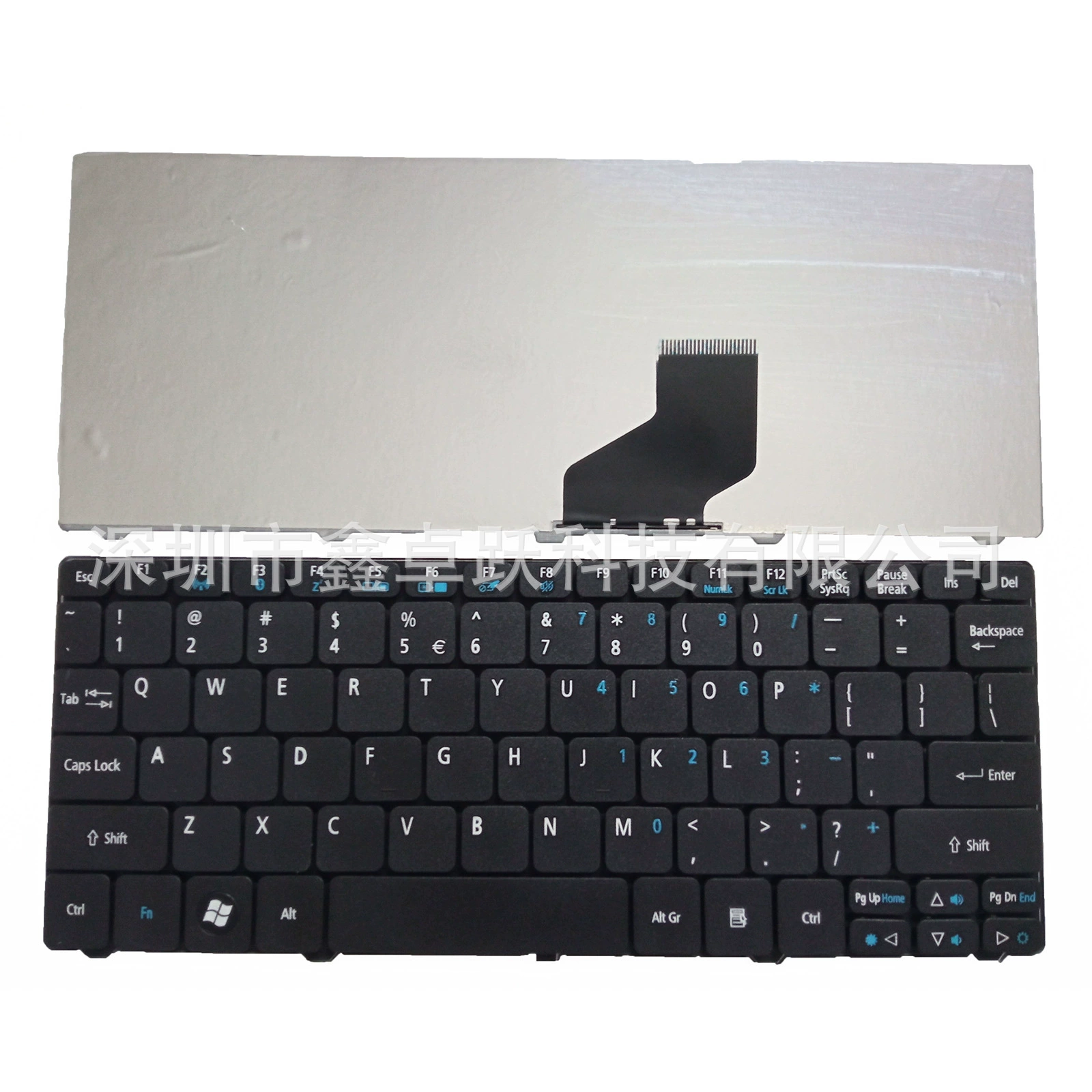 Сопоставимо с клавиатурой US для моделей ACER One AOD255E AOD257 AOD260 AOD270 AOD271