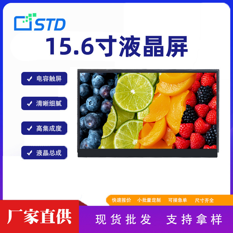 15.6 Inch 1920*1080 Screen Lvds Industrial Control Tft Lcd Display 900 Brightness Touch Lcd Screen
