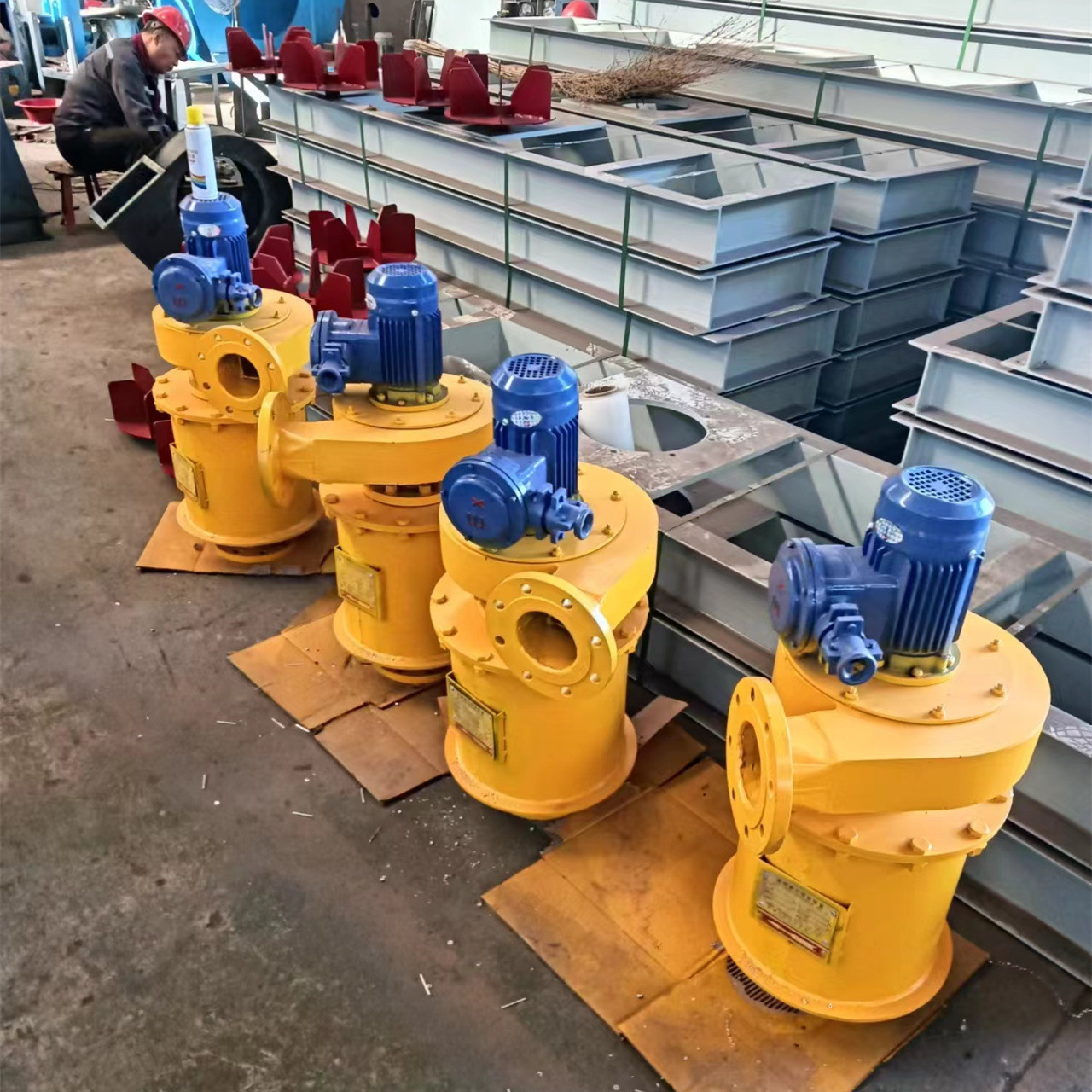 排油雾离心风机 FJ-0.37-FB-IVP 立式油烟净化排放装置