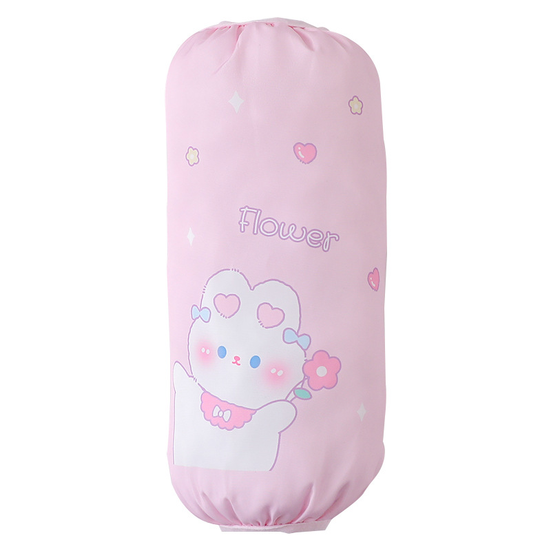 2023 lindo de dibujos animados a prueba de agua oversleeve alargado anti-fouling anti-sucio manguito cubierta protectora de la chaqueta de abajo cubierta protectora