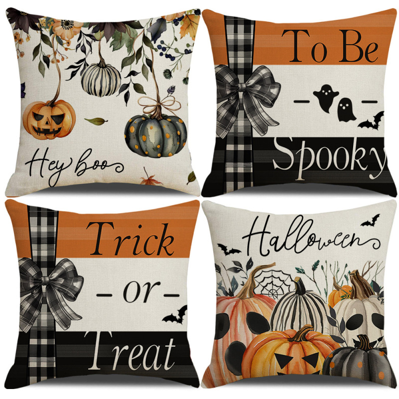 アマゾンの新型ハロウィーン装飾家庭リネン枕カバー|undefined