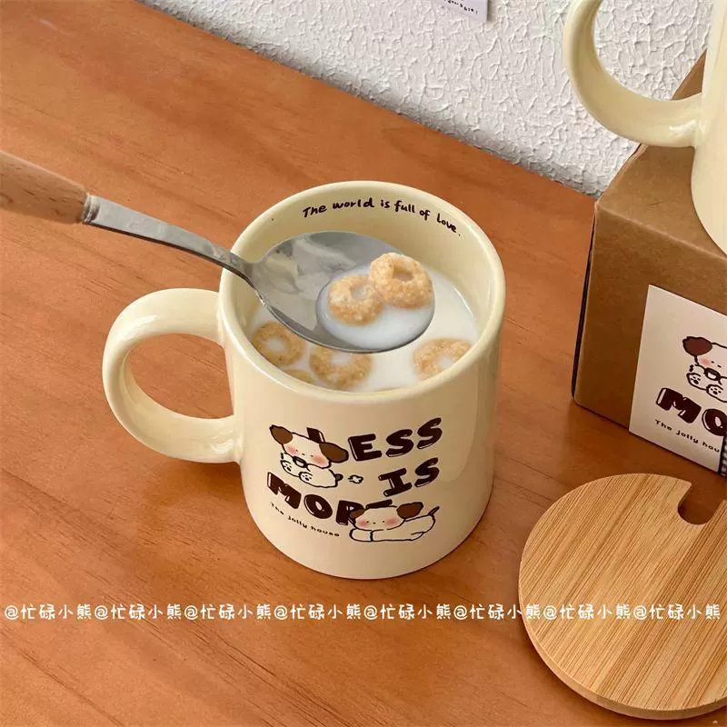 Genuine retro ceramic tea cup, gift box, Birthday gift