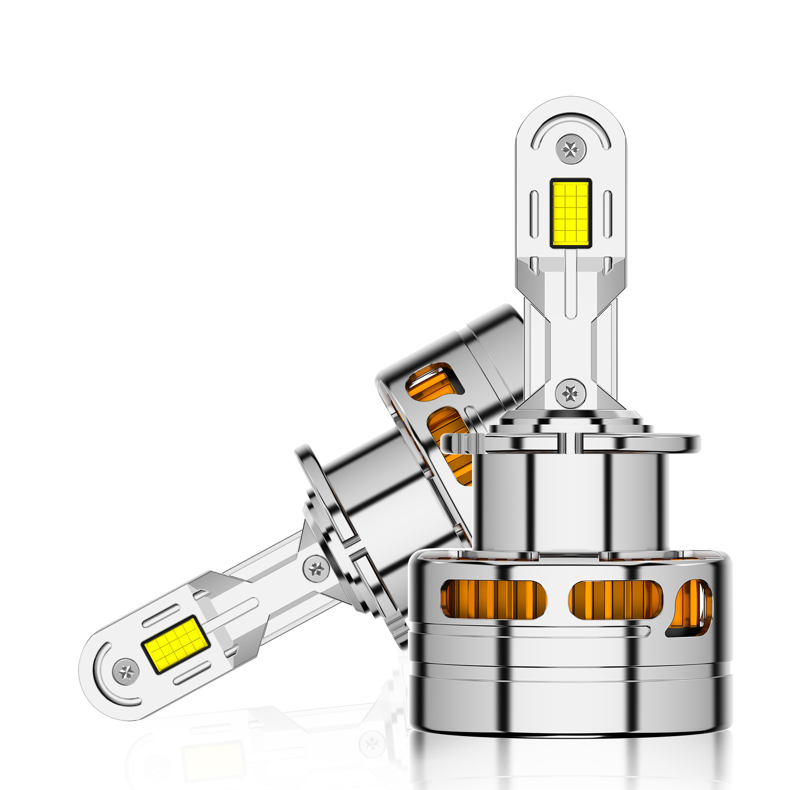SENROBO alta potencia serie D tubo de cobre en forma de U faro LED para automóviles D1SD2SD3SD4SD5 enchufe directo todo en uno