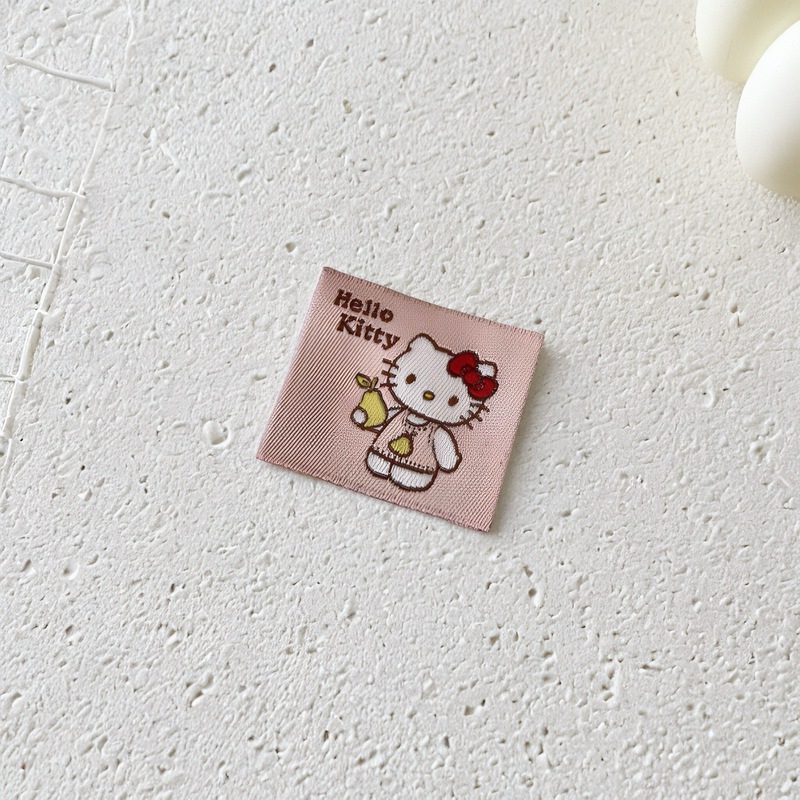 彩色小猫DIY创意卡通装饰布标可爱KT猫咪帽子娃衣大肠圈刺绣布贴|undefined