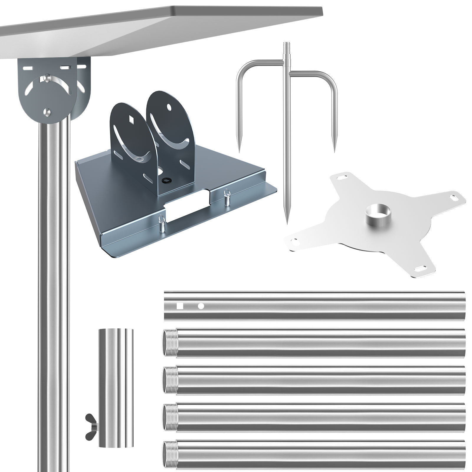 Starv.3/V.4 Bracket Adapter Accessory Set Series Fixed Multi-Country Compatible No-Drill Luggage Rack Roof Mount
