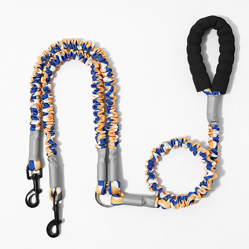 Cuerda de tracción para perros transfronteriza Cuerda elástica Cuerda para perros a prueba de explosiones