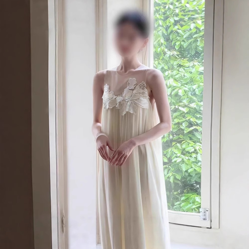 Engagement Dress, Strapless Light Wedding Dress, Bride's Wedding Dressing Gown, Party, Birthday Photo, Banquet, Daily Wearable Dress