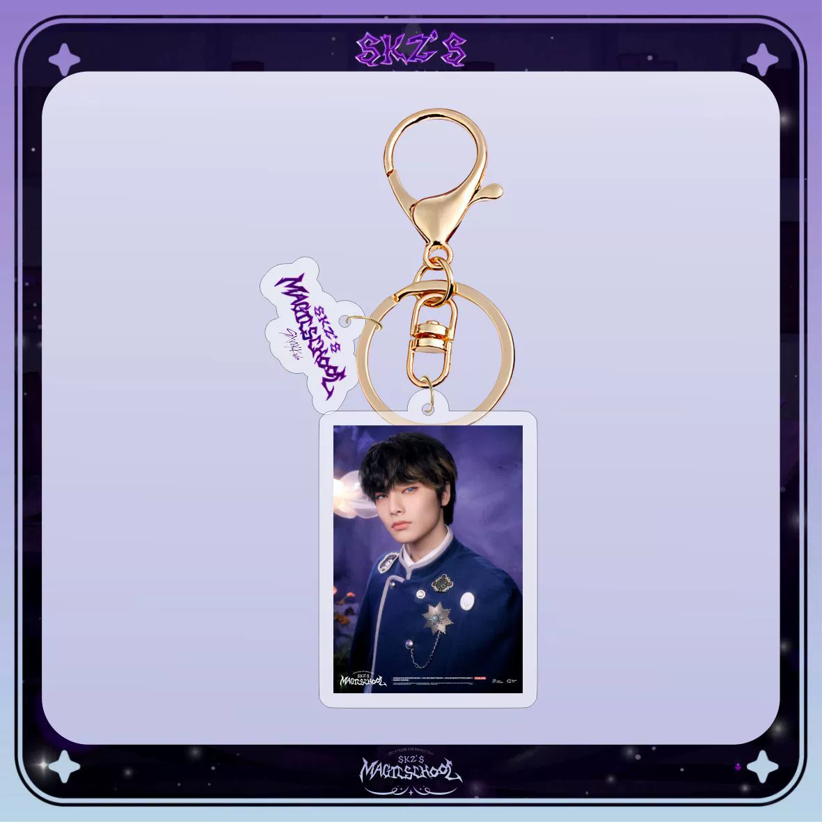 Stray Kids 24-летний Ackle Key Buckle Jewelry Wing Xing Zhou Bian Huang Yanchen KOOP