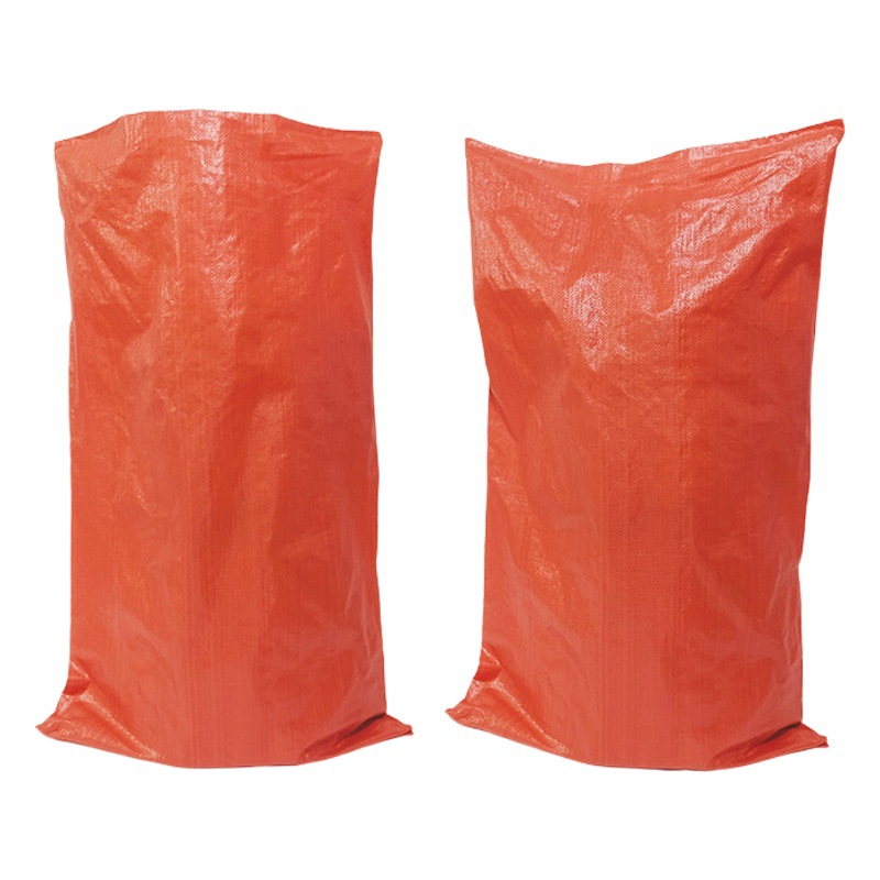 Nuevo en stock rojo multi-estilo logística bolsa tejida bolsa de embalaje de cemento bolsa de almacenamiento de alimentación bolsa de nylon